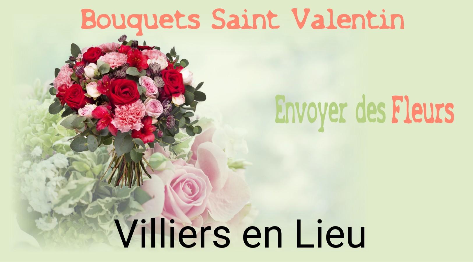 Roses de Saint-Valentin livrées à Villiers-en-Lieu